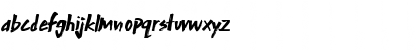 Download Extra Mile - Demo Regular Font Lowercase Preview