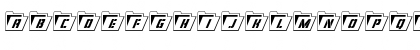 Download Eyes Only Outline Condensed Italic Outline Condensed Italic Font Lowercase Preview
