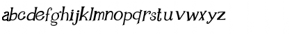 Download dzidzideco Regular Font Lowercase Preview