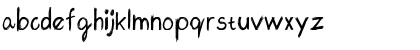 Download dzidzibig Regular Font Lowercase Preview