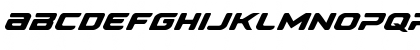 Download Falcon Punch Expanded Expanded Font Lowercase Preview