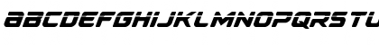 Download Falcon Punch Laser Regular Font Lowercase Preview
