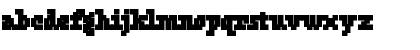 Download Fat Bit Regular Font Lowercase Preview