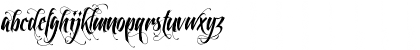 Download Feathergraphy Decoration Regular Font Lowercase Preview