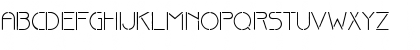 Download Fine stencil fine Font Lowercase Preview