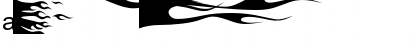 Download Flames 2 Regular Font Lowercase Preview