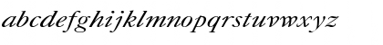 Download CaslonC Italic Font Lowercase Preview