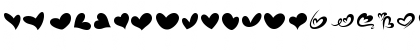 Download fotograami-hearts01 Regular Font Lowercase Preview