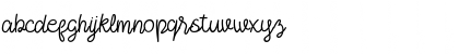Download Ashalina Regular Font Lowercase Preview