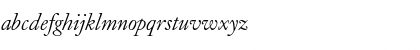 Download CaslonOldFace BT Italic Font Lowercase Preview