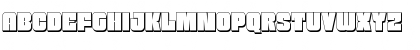 Download Funk Machine 3D Regular Font Lowercase Preview