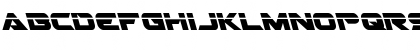 Download Gemina 2 Laser Leftalic Italic Font Lowercase Preview