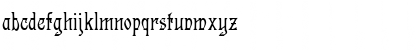 Download Germanica Regular Font Lowercase Preview