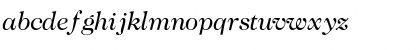 Download CaslonTwoSSK Italic Font Lowercase Preview