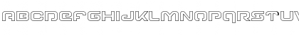 Download Gunrunner Ouline Ouline Font Lowercase Preview