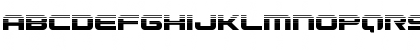 Download Gunship Halftone Regular Font Lowercase Preview