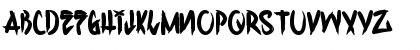 Download H74 Corpse Paint Regular Font Lowercase Preview