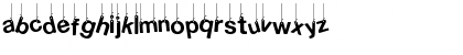 Download Hanging Letters Regular Font Lowercase Preview