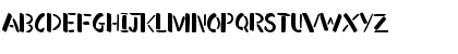 Download Free Stencil Regular Font Lowercase Preview