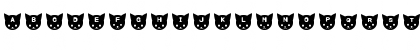 Download cat-chy Regular Font Lowercase Preview