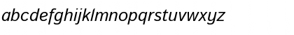 Download Istok Web Italic Font Lowercase Preview