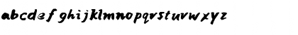 Download JaniceHandInk Medium Font Lowercase Preview