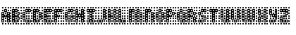 Download Pinkoos Dotted Regular Font Lowercase Preview