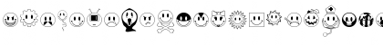 Download JLS Smiles Sampler Regular Font Lowercase Preview