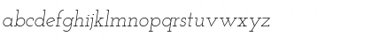 Download Josefin Slab Light Italic Font Lowercase Preview