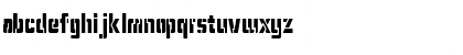 Download Karen Stencil Regular Font Lowercase Preview