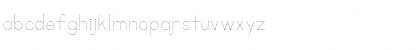 Download KG Primary Dots Regular Font Lowercase Preview