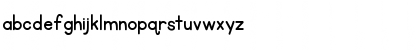 Download KG Primary Penmanship Regular Font Lowercase Preview