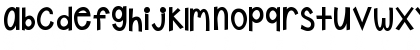 Download KG Shake it Off Chunky Regular Font Lowercase Preview