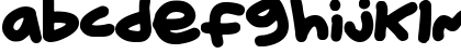Download Kid Marker Regular Font Lowercase Preview