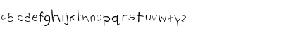 Download Kidstuff Regular Font Lowercase Preview