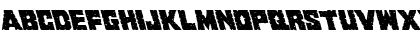 Download King Commando Leftalic Italic Font Lowercase Preview