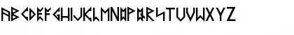 Download Latin Runes v.2.0 Regular Font Lowercase Preview