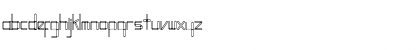Download LED Font HC Normal Font Lowercase Preview