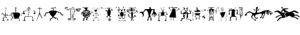 Download CavePaintings Regular Font Lowercase Preview