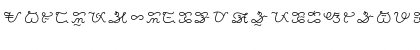Download Maalong Tagalog 2 Linear Regular Font Lowercase Preview