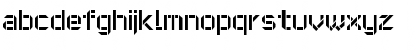 Download MakestencilAlp Regular Font Lowercase Preview