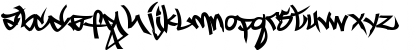 Download Marc Digital Graffiti Heavy Font Lowercase Preview