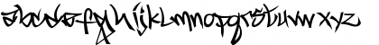 Download Marc Digital Graffiti Medium Font Lowercase Preview