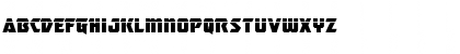 Download Master Breaker Laser Regular Font Lowercase Preview