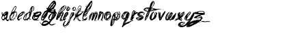 Download Messy Script Regular Font Lowercase Preview