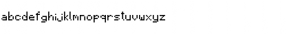 Download Minecraft PL Font Regular Font Lowercase Preview
