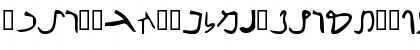 Download Nabataean Aramaic Regular Font Lowercase Preview