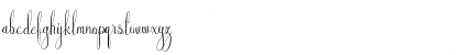Download Australian Script Regular Font Lowercase Preview