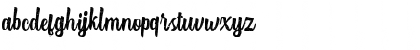 Download Authentic Script Rough Regular Font Lowercase Preview