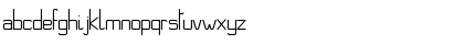 Download NOROESTE Regular Font Lowercase Preview